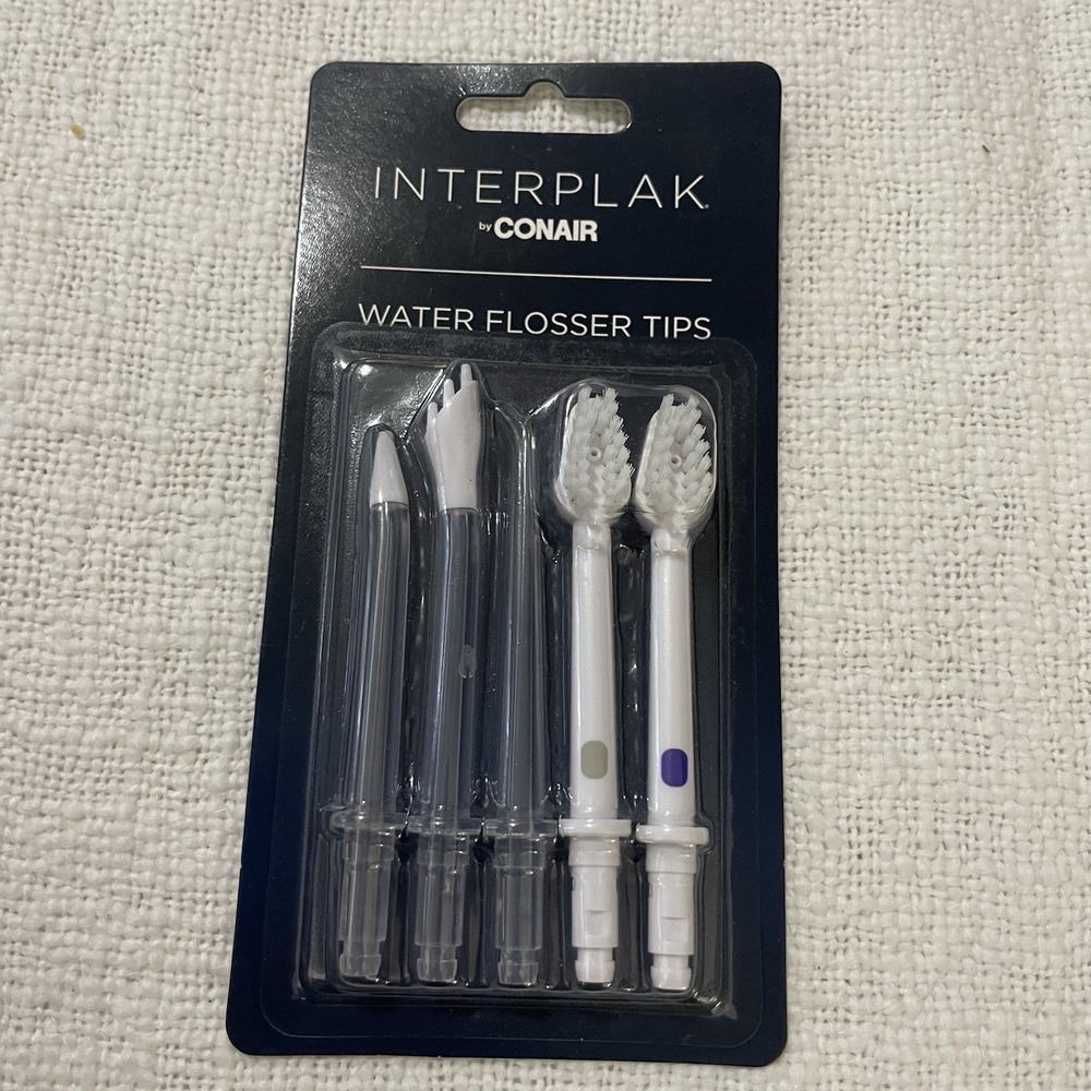 Conair Water Flosser‎ Replacement Tips for Interplak SWJ2 WJX  NEW Sealed